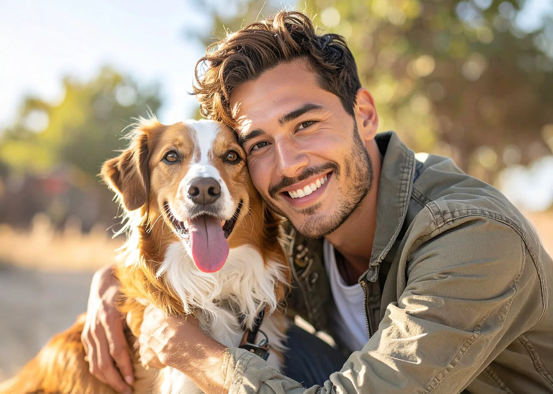 Populaire hondenrassen bij mannen, waaronder Duitse Herder, Labrador, Boxer, Jack Russell Terrier en Rottweiler
