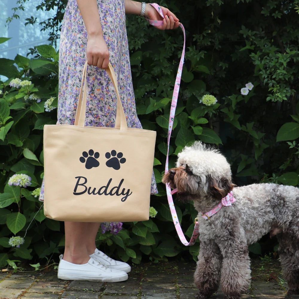 Gepersonaliseerde Canvas Tas - Ideale cadeaus - Hondenhoek Online Shop winkel voor hond en baasje!