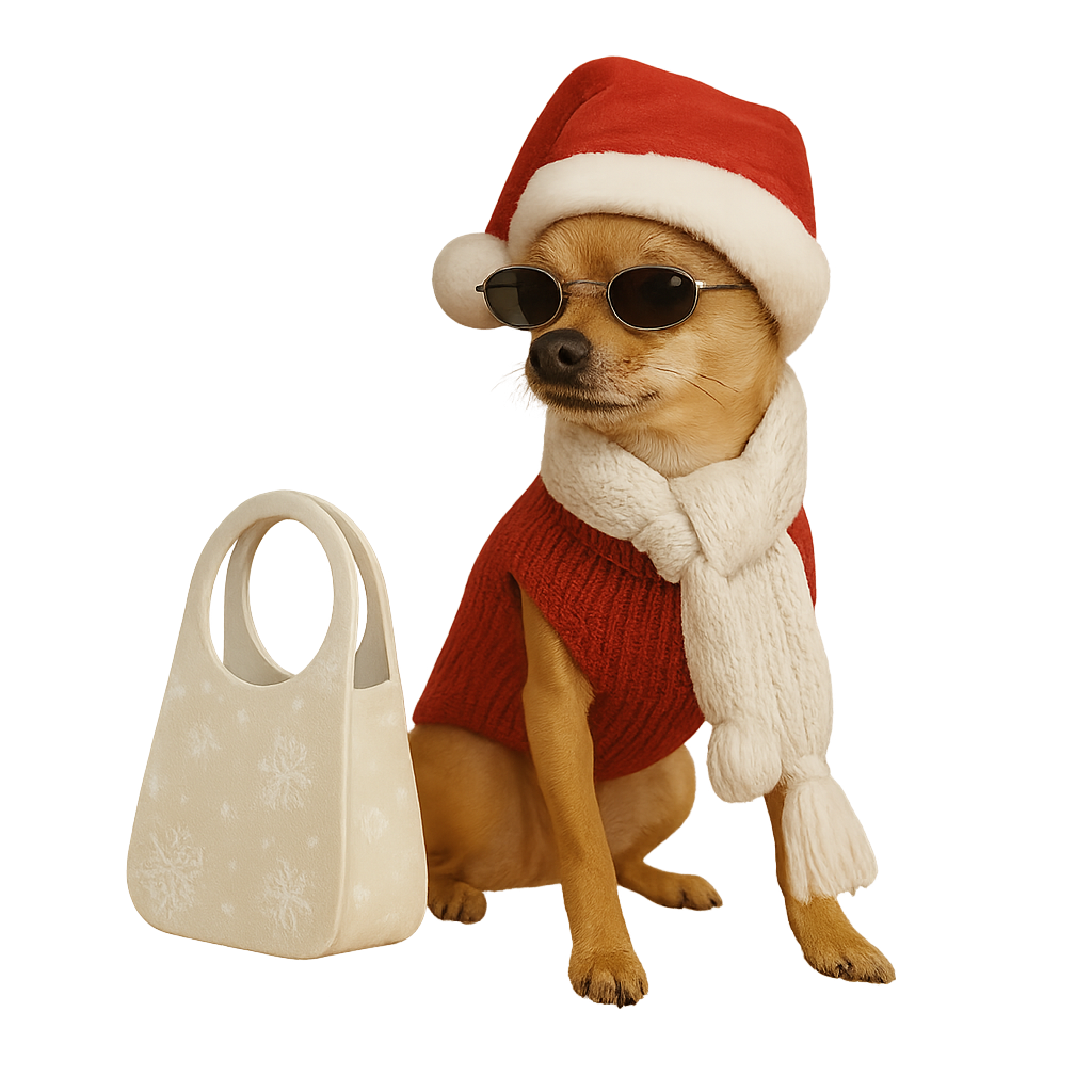 Sinterklaas Kerstman Kerstmis Kerst uitverkoop solden koop Chihuahua Zara Home kleding online op Hondenhoek 123Hond 123Uitverkoop WOEF Woef boetiek