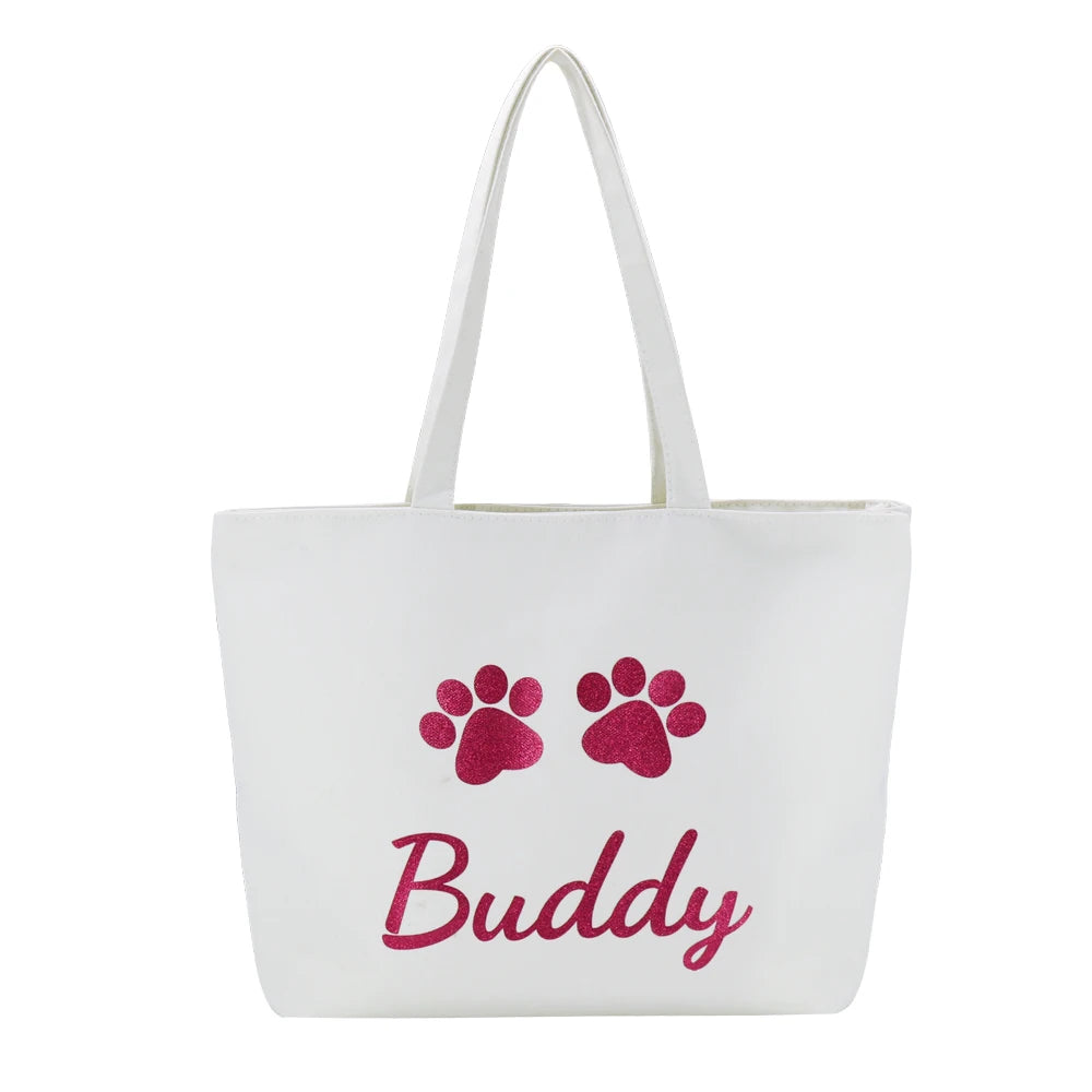 49437621322057Gepersonaliseerde Canvas Tas - Ideale cadeaus - Hondenhoek Online Shop winkel voor hond en baasje!