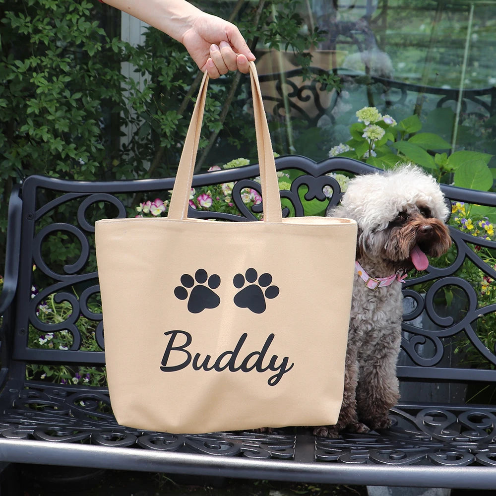 Gepersonaliseerde Canvas Tas - Ideale cadeaus - Hondenhoek Online Shop winkel voor hond en baasje!