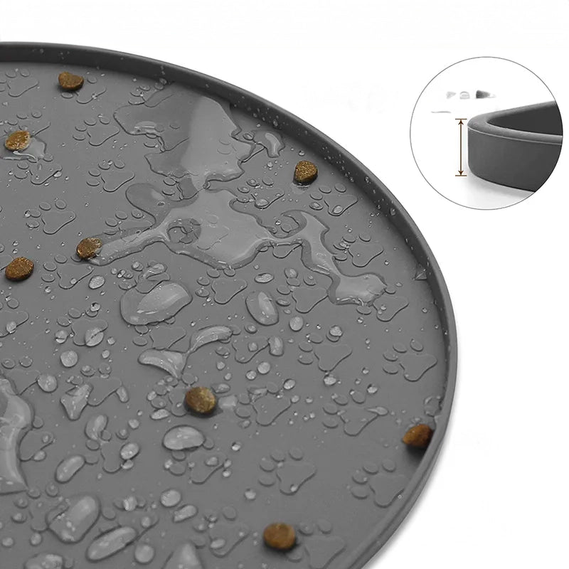 PETZZ Ovale Anti-Mors Placemat - Voederbak Oplossing - Hondenhoek.com