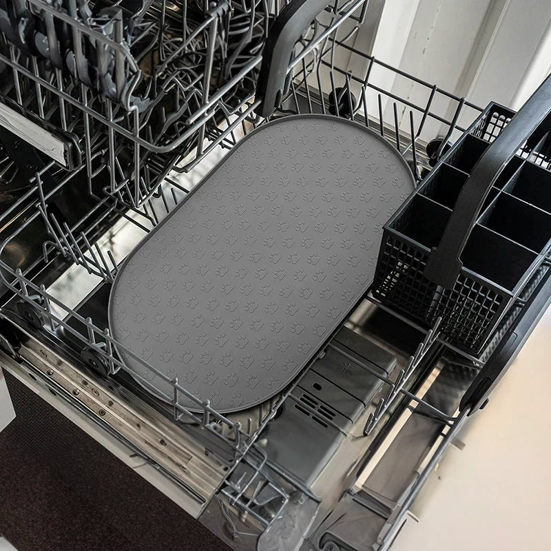 PETZZ Ovale Anti-Mors Placemat - Voederbak Oplossing - Hondenhoek.com