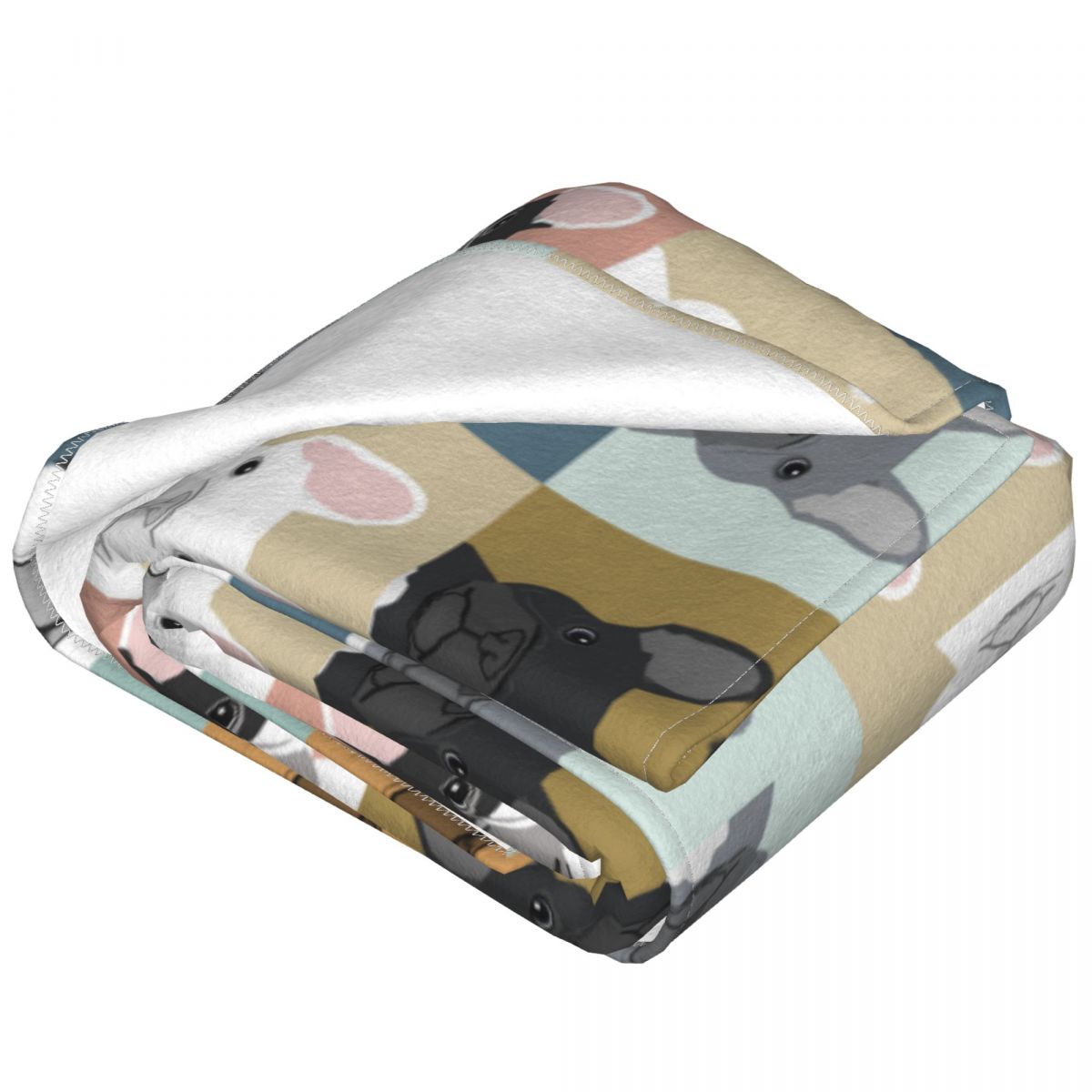 PETZZ Franse Bulldog Deken - Hondenhoek Online Hondenwinkel - WOEF Boetiek - Anny Shah Online Winkel voor hond én baasje!