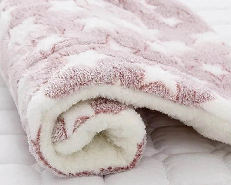 CosyPaws Fleece Mat - Heerlijk Zacht en Warm voor uw Huisdier