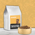 Super Premium Mini Chicken & Rice - Brokken voor Puppy - WOEF Boetiek Kip Rijst Hondenhoek online Hondenvoer