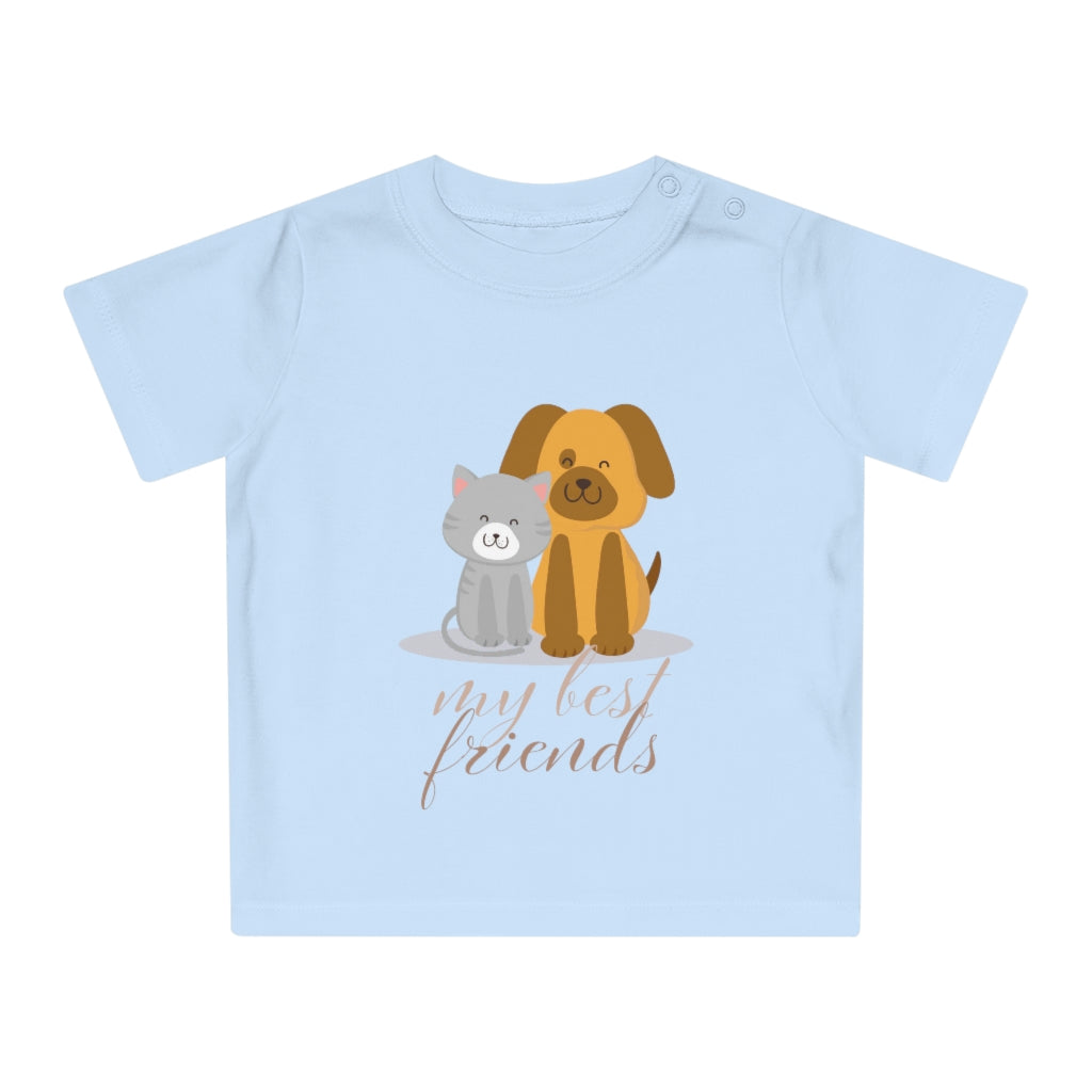 Best Friends Baby T-shirt - Baby en Kinderkleding - Hondenhoek.com