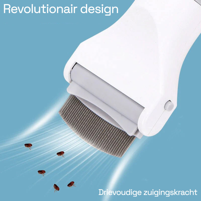 Elektrische Vlooienkam Deluxe - Gezondheid voor uw hond - Hondenhoek