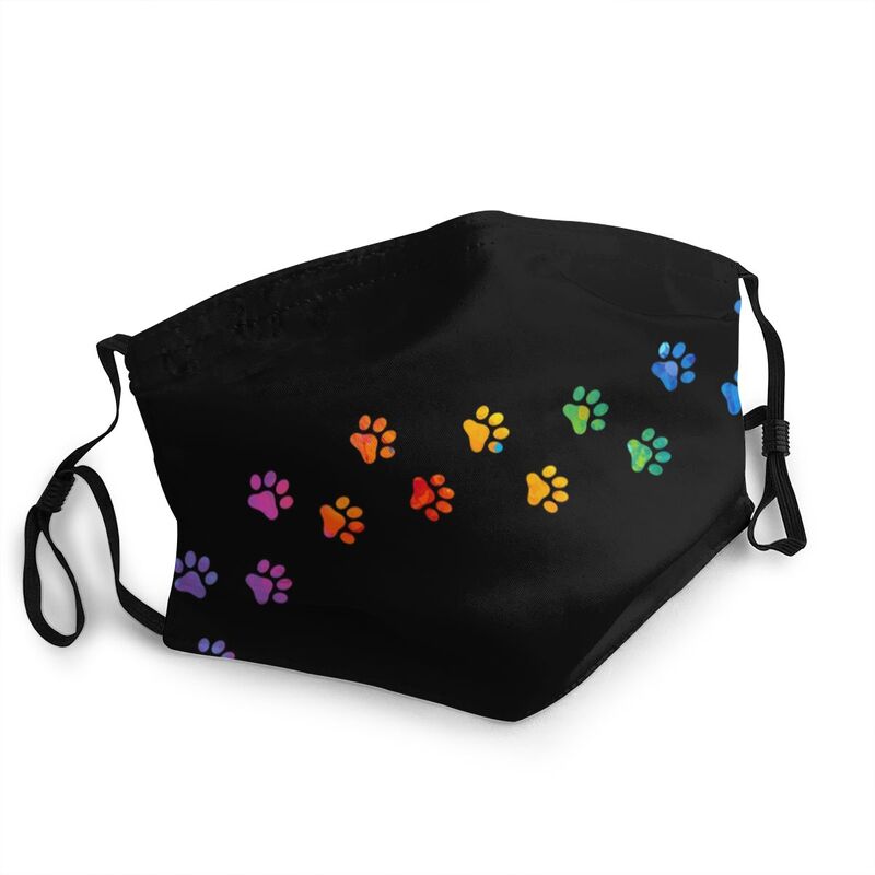 PETZZ™ Mondmasker met Hondenpootjes print