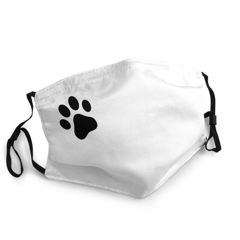 PETZZ™ Mondmasker met Hondenpootjes print