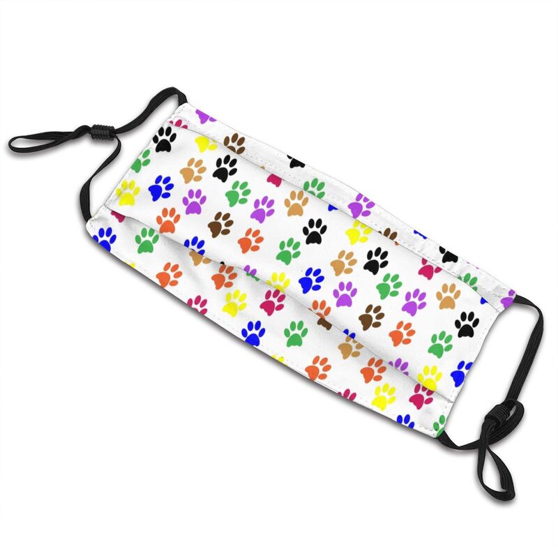 PETZZ™ Mondmasker met Hondenpootjes print