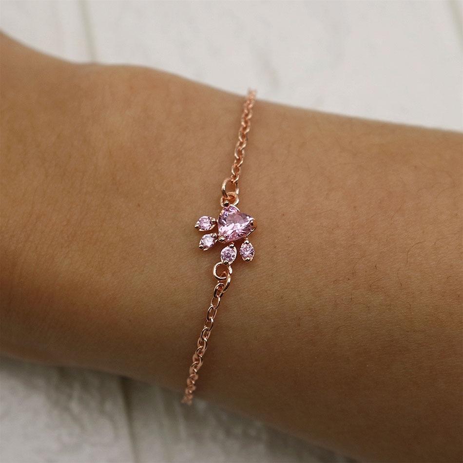Petzz Bracelet - Rosegouden Huisdieren Armband - Cadeau voor uzelf
