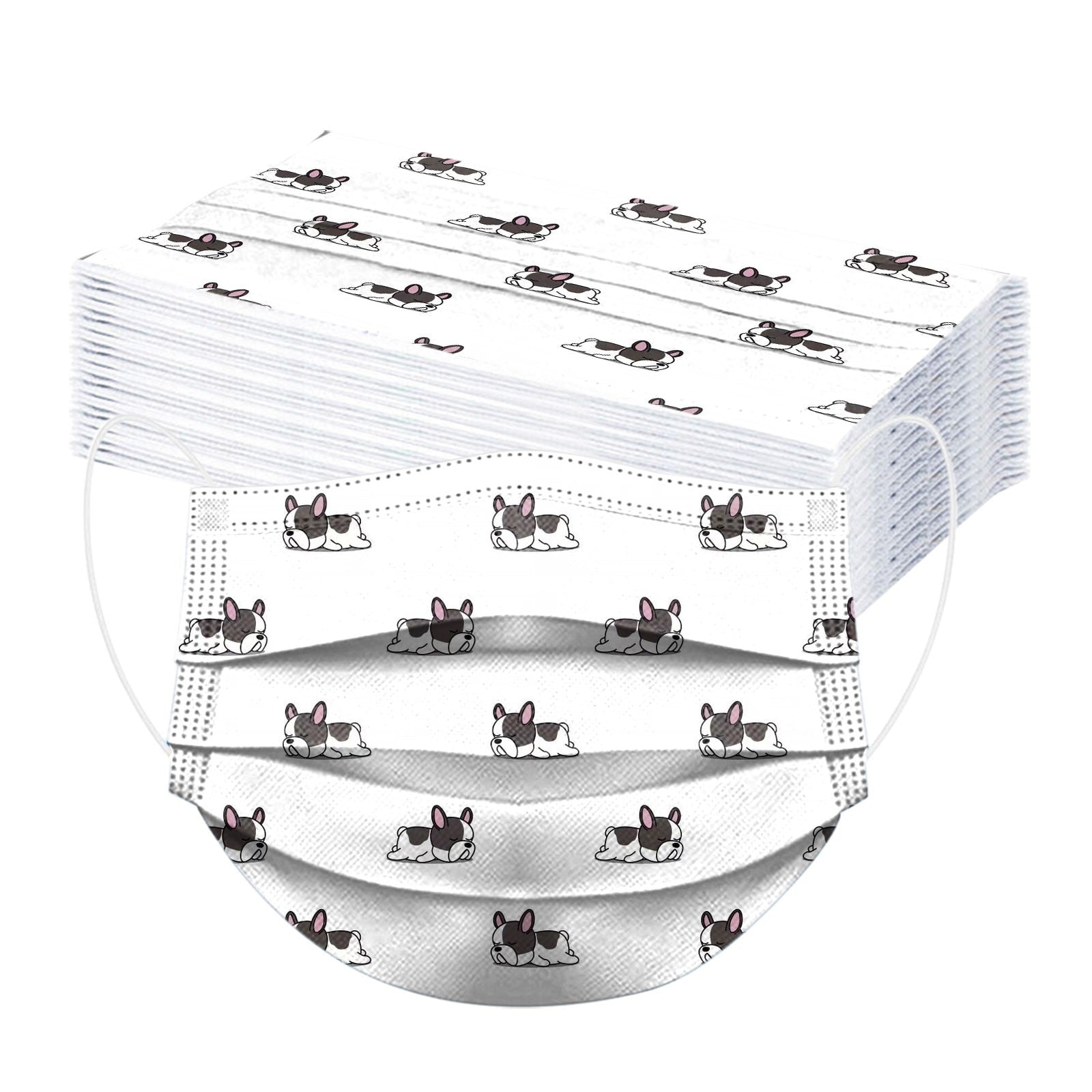 PETZZ Wegwerp Mondmasker met Leuke Print - Online Mondkapjes - WOEF