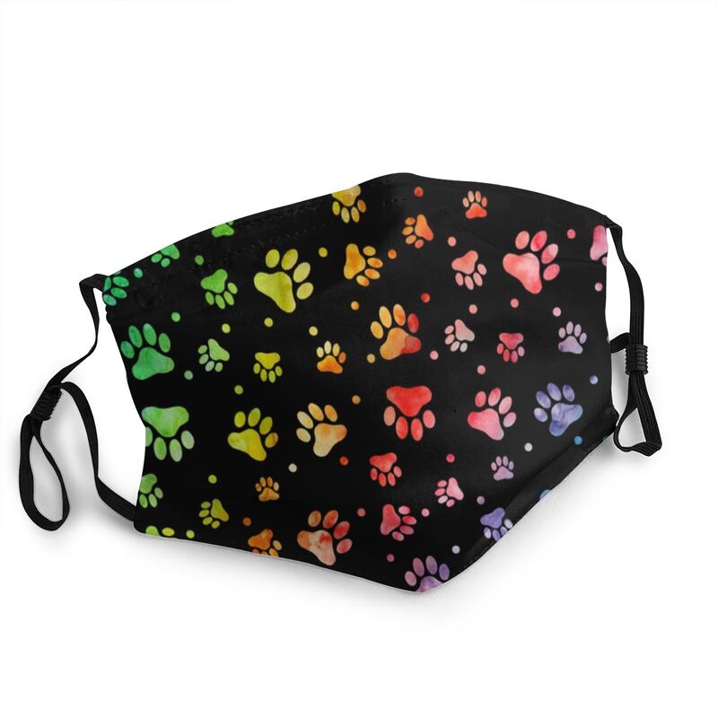 PETZZ™ Mondmasker met Hondenpootjes print