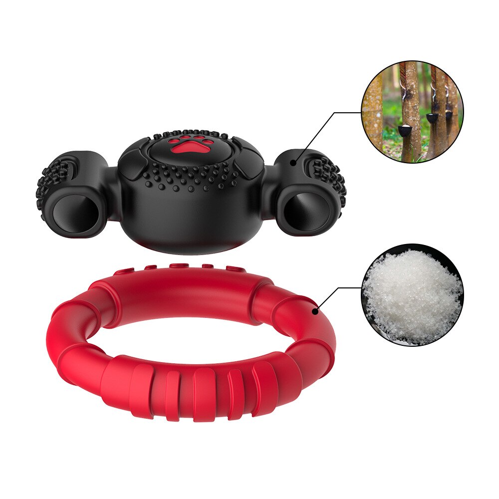 Interactieve Frisbee Met Geluid - Bevorderd Het Gebit - Hondenhoek