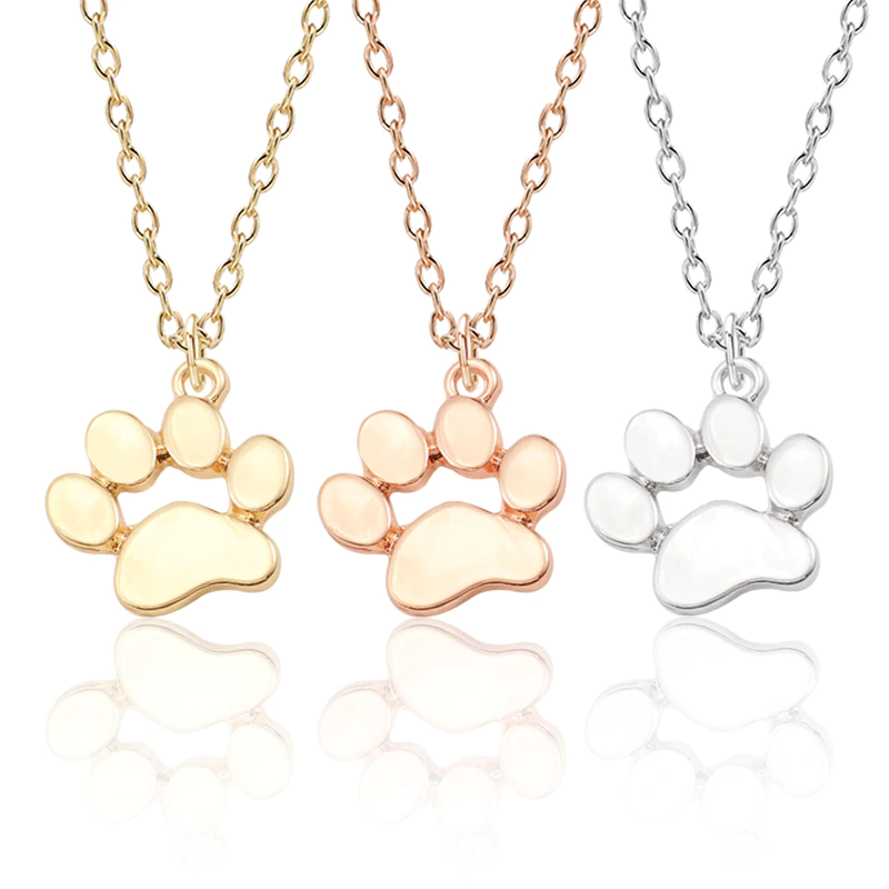 Hondenpoot Afdruk Ketting - Liefde Voor Uw Hond - Hondenhoek