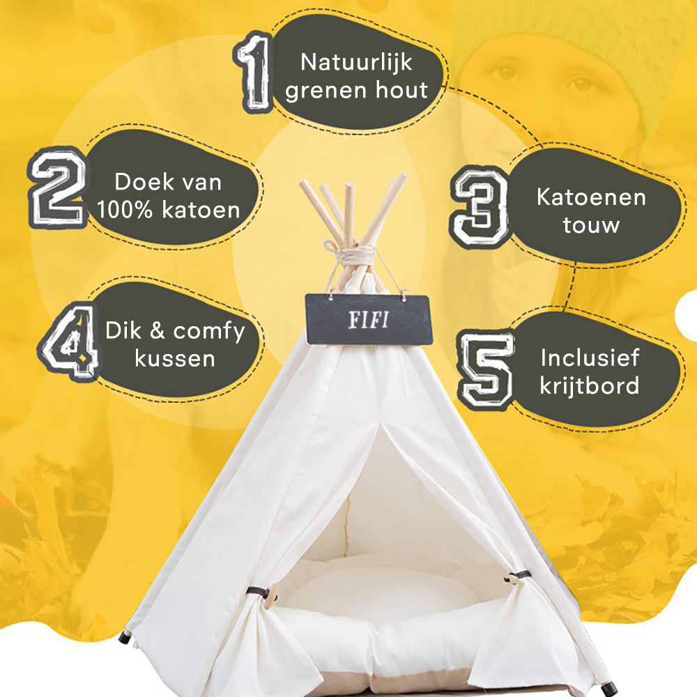 Comfortabele Honden Tipi Deluxe - Hondendekens en manden - Koop online
