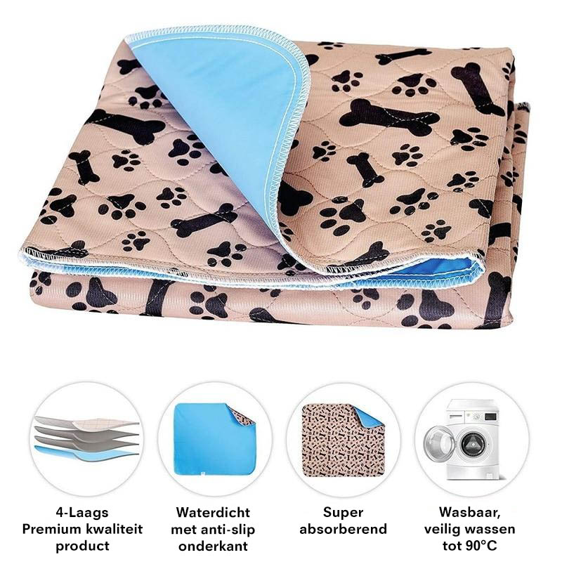 Petzz Potty Training Mat - Voorkom Plasjes in Huis - Absorberend