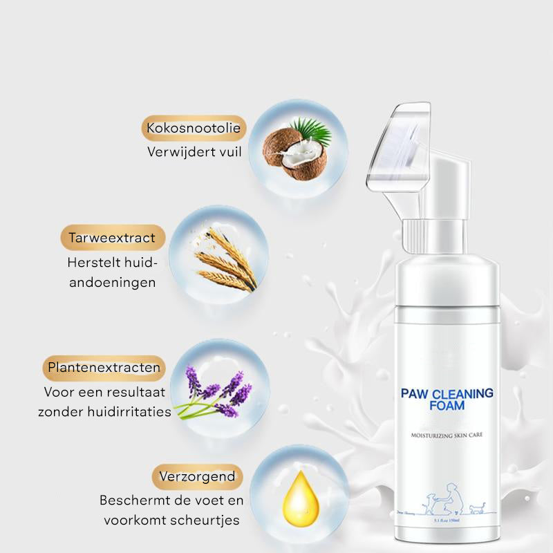 Krachtige Poten Wasschuim - Verzorging voor hondenpoten - WOEF Boetiek
