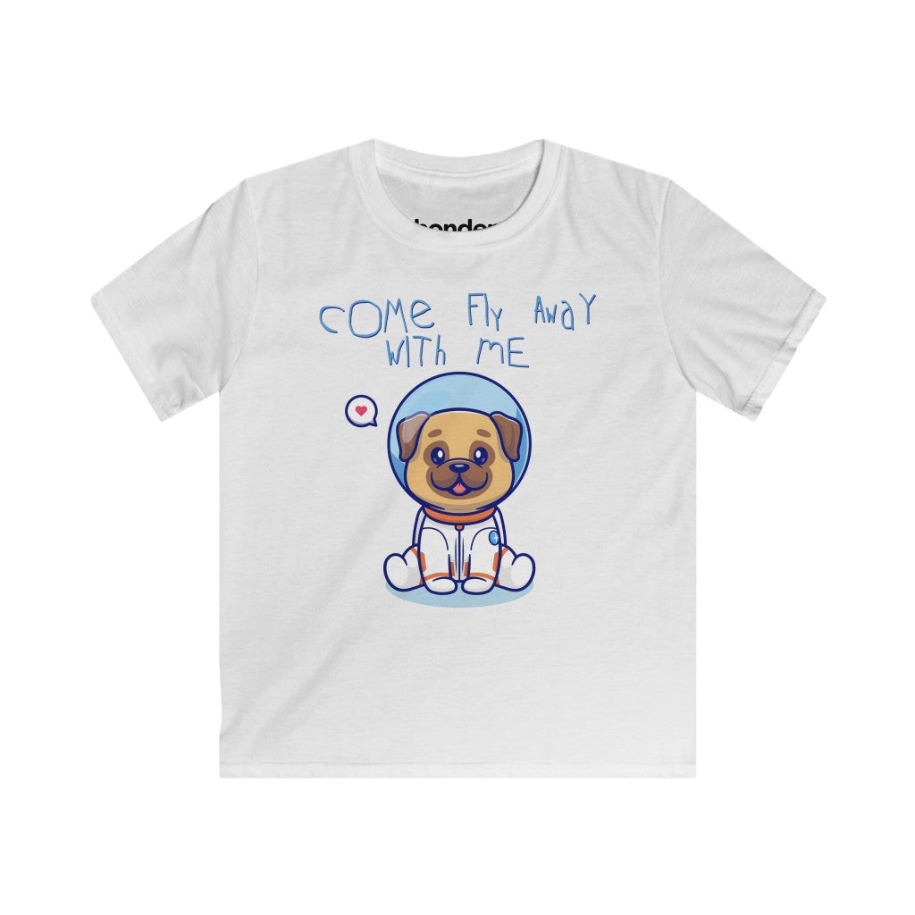 Astronaut Kinder T-Shirt - Kinderkleding met Print - Hondenhoek.com