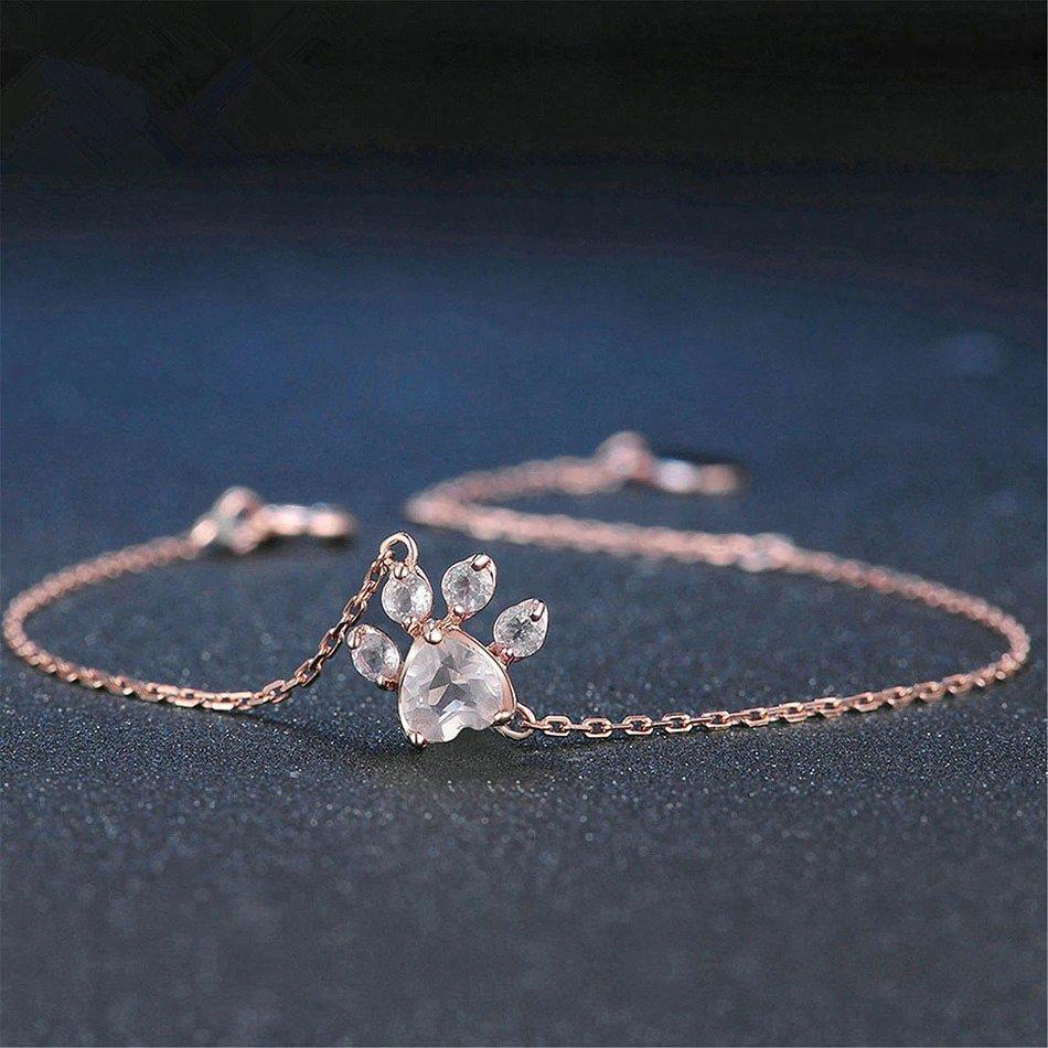 Petzz Bracelet - Rosegouden Huisdieren Armband - Cadeau voor uzelf