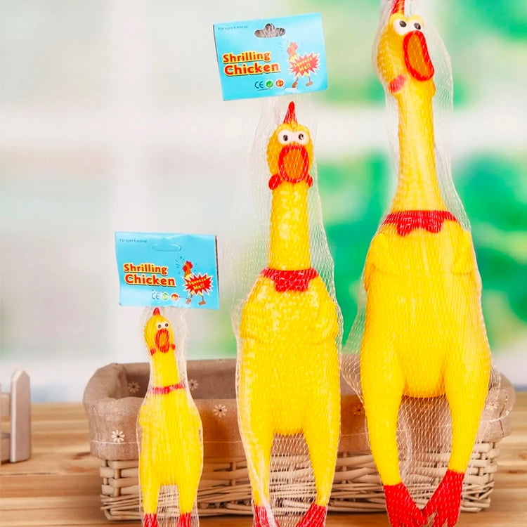 Squeaky Kip (Best seller 2020) - Perfect speeltje voor uw hond - WOEF