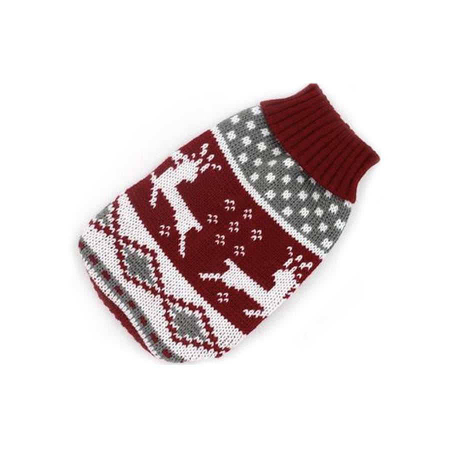 PETZZ Gebreide Kersttrui - Kleding voor Honden met Kerst - Hondenhoek