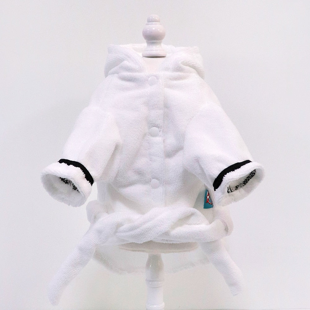 Badjas voor Honden - Warme Kleding voor Hondjes - de Hondenhoek Outlet