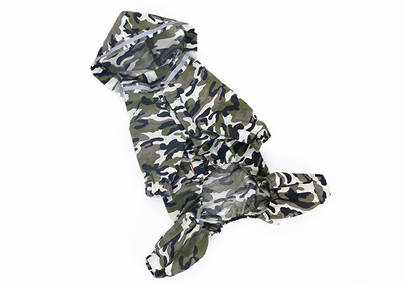 Luxe Regenjas voor Grotere Honden - Droog Over Straat - Hondenhoek