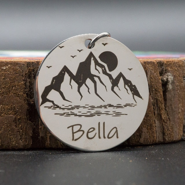 PETZZ Deluxe Gepersonaliseerde Stylish Naambadge - Hondenhoek.com