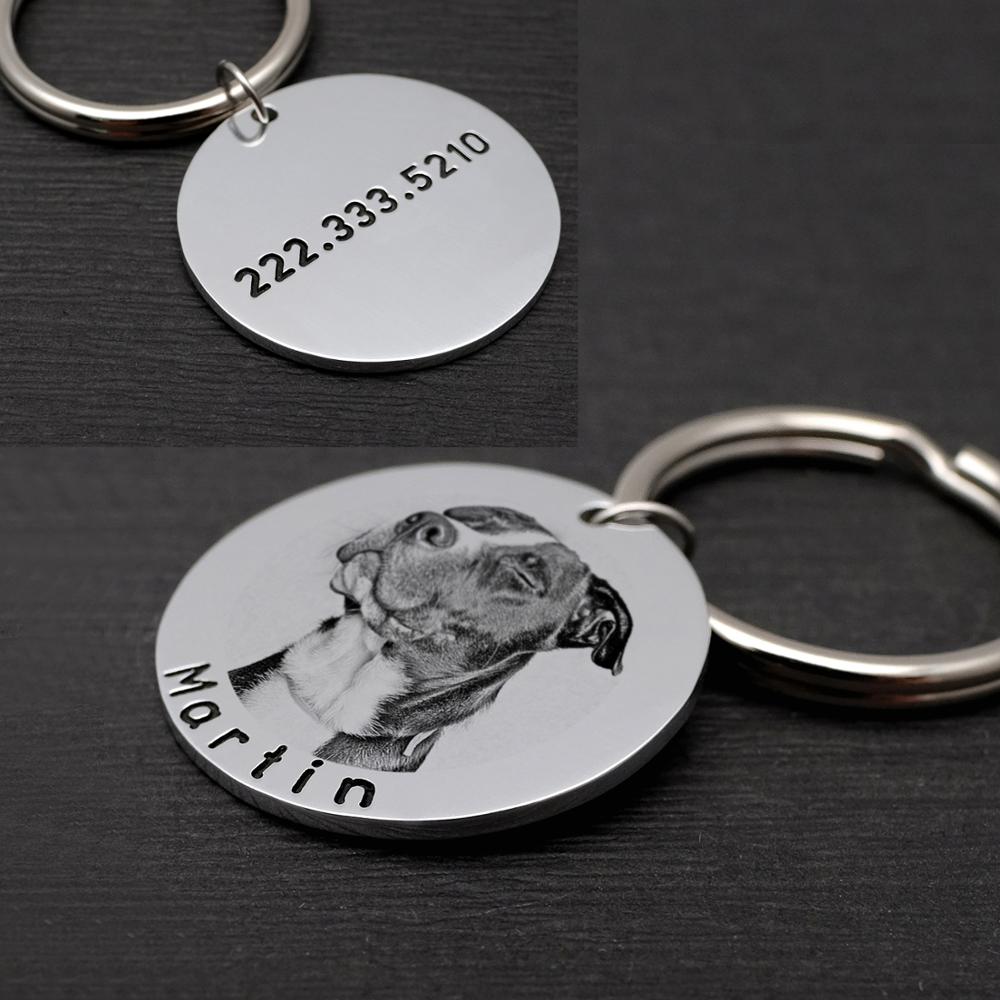 Gepersonaliseerde Sleutelhanger - Mooi cadeau - Online Hondenwinkel