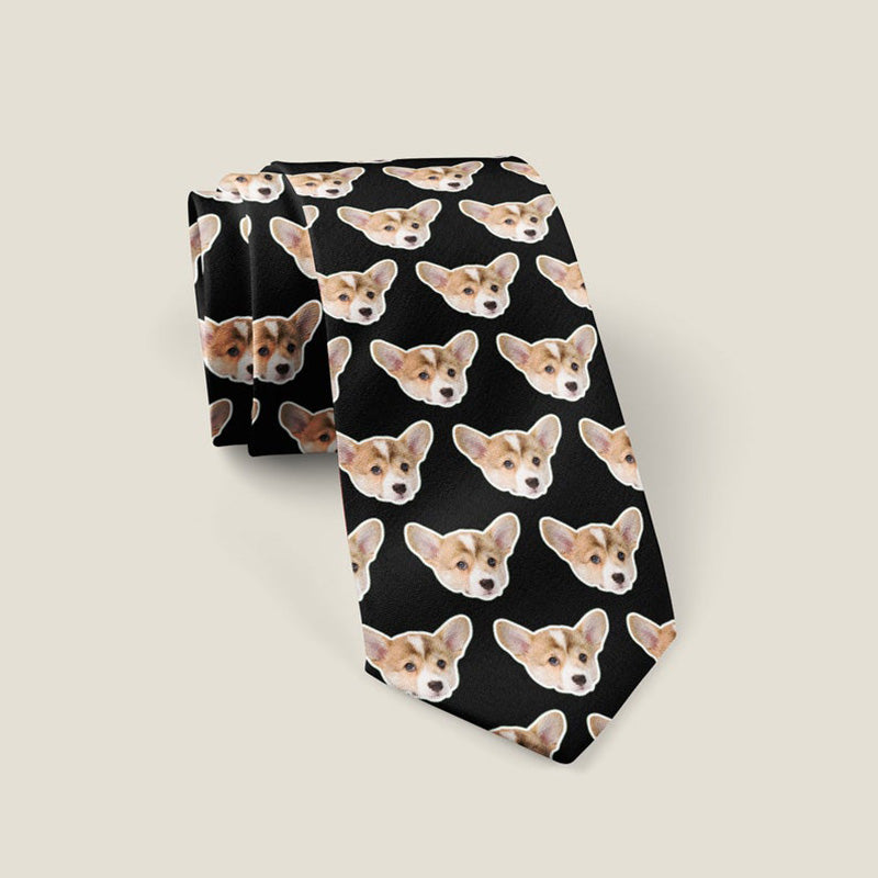 Gepersonaliseerde Stropdas - Foto van uw Hond op een das - Online Koop