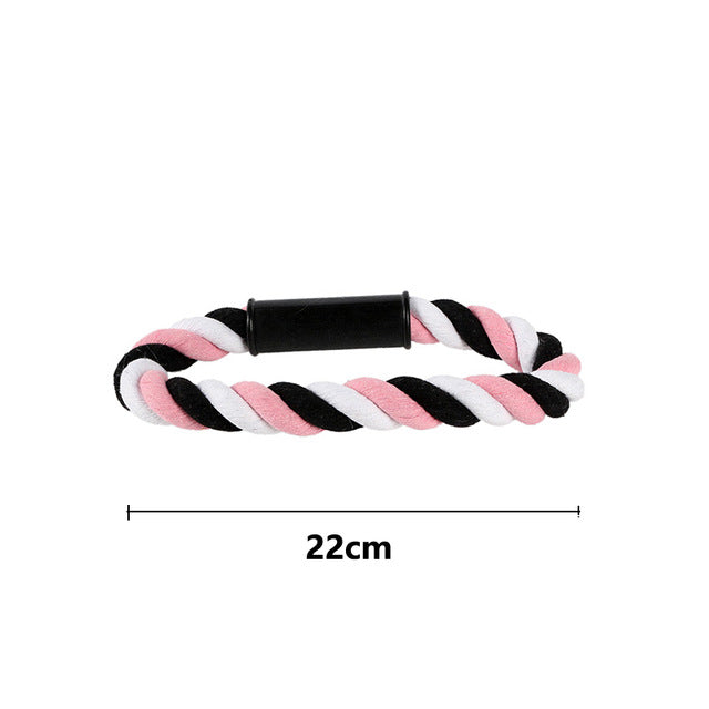 PETZZ Touwtrek ring - Actief spelen met de hond - Hygiëne & Verzorging