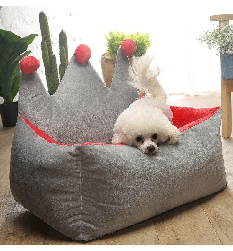 PETZZ Crown Hondenbed Deluxe - Slapende Honden - Hondenhoek Winkel