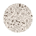 Muismat met Schattige Print - Accessoires voor op kantoor - Hondenhoek