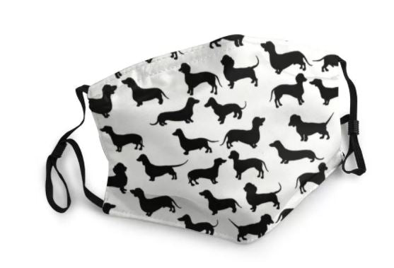 PETZZ™ Mondmasker met Hondenprint